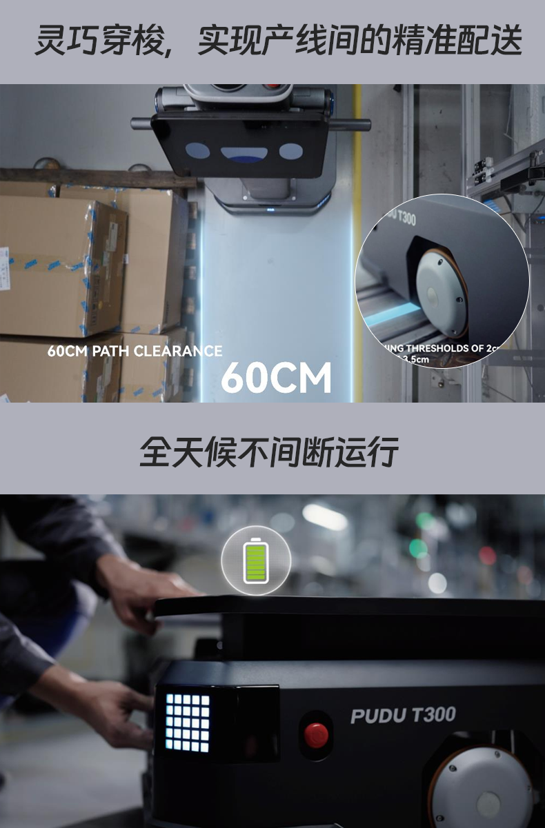 T300 工业配送机械人-电动洗地机出租_手推式洗地机|扫地机_驾驶式洗地机|扫地车-八达国际