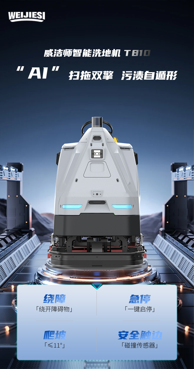 TITAN 810 工业级洗地机械人-电动洗地机出租_手推式洗地机|扫地机_驾驶式洗地机|扫地车-八达国际